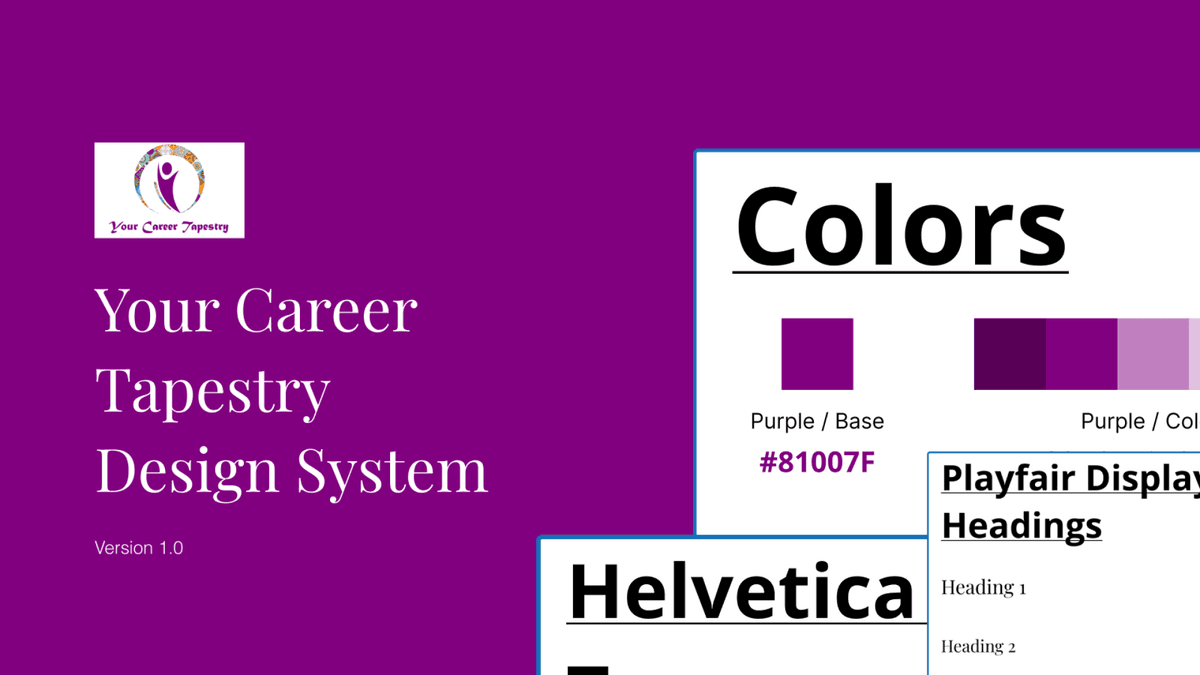 Your Career Tapestry Design System