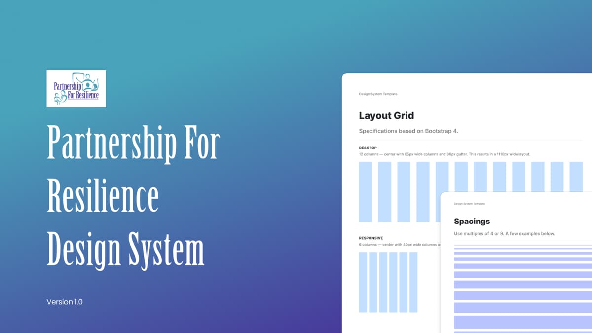 Partnership For Resilience Design System